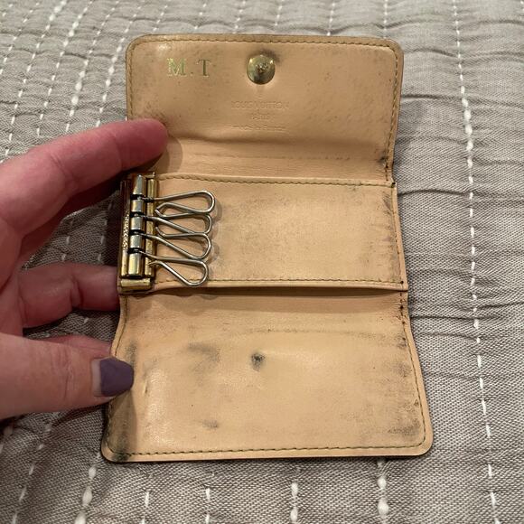 LOUIS VUITTON Monogram Multicolor Multiples 4 Key Holder Black Grenade COA - Picture 5 of 12